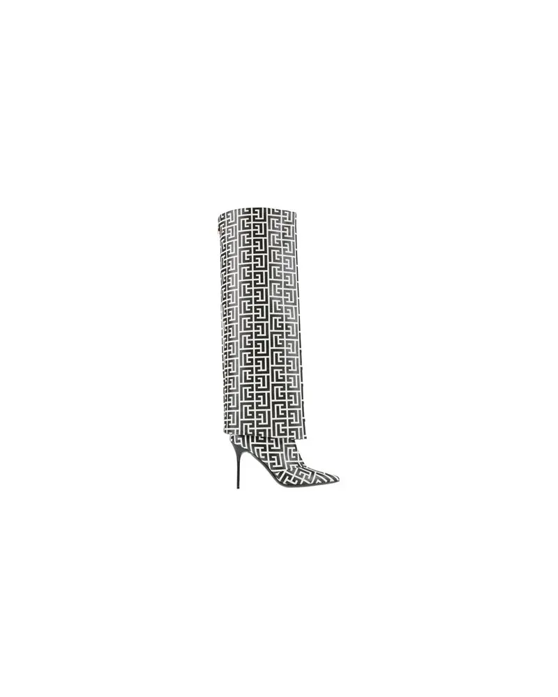 Balmain SCHUHE - Stiefelauf YOOX.COM Schwarz