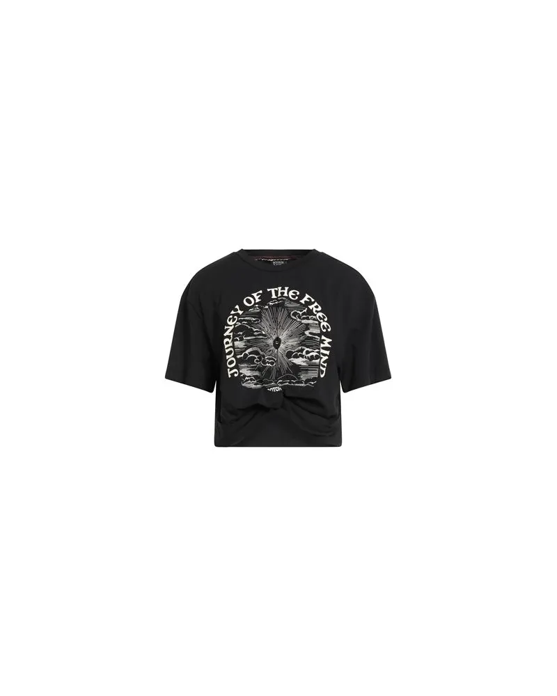 Maison Scotch TOPS - T-shirtsauf YOOX.COM Schwarz