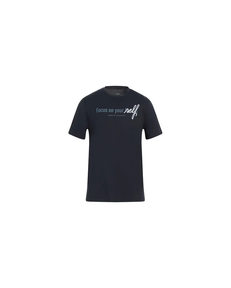 Armani Exchange TOPS - T-shirtsauf YOOX.COM Nachtblau
