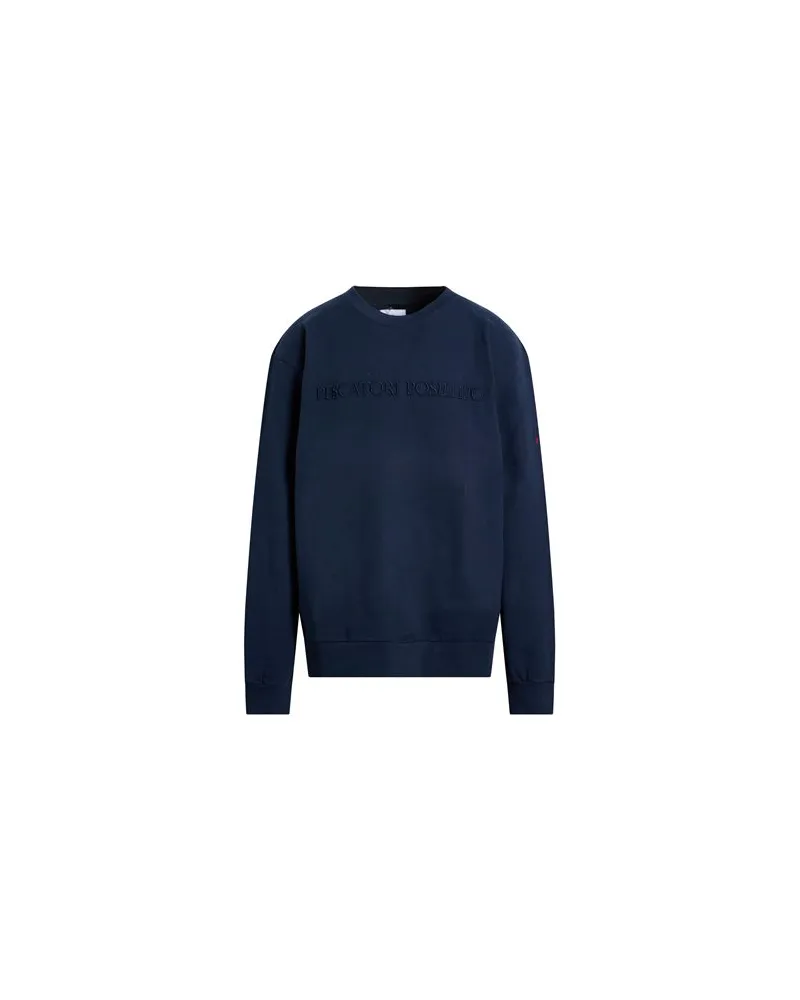 Cooperativa Pescatori Posillipo TOPS - Sweatshirtsauf YOOX.COM Marineblau