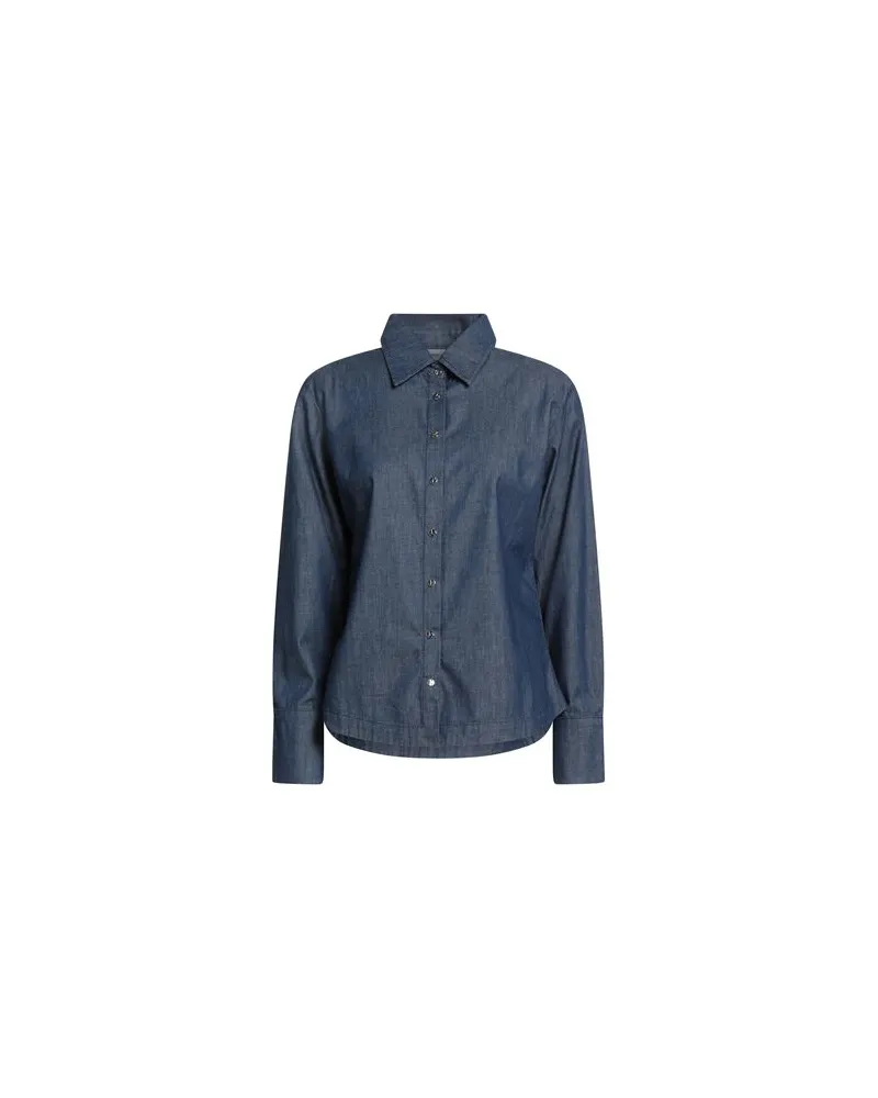 Kaos TOPS - Jeanshemdenauf YOOX.COM Blau