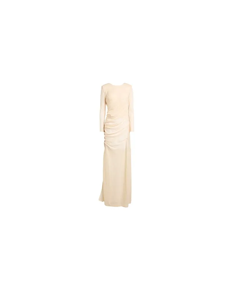 Elisabetta Franchi RED CARPET - KLEIDER - Maxi-Kleiderauf YOOX.COM Elfenbein