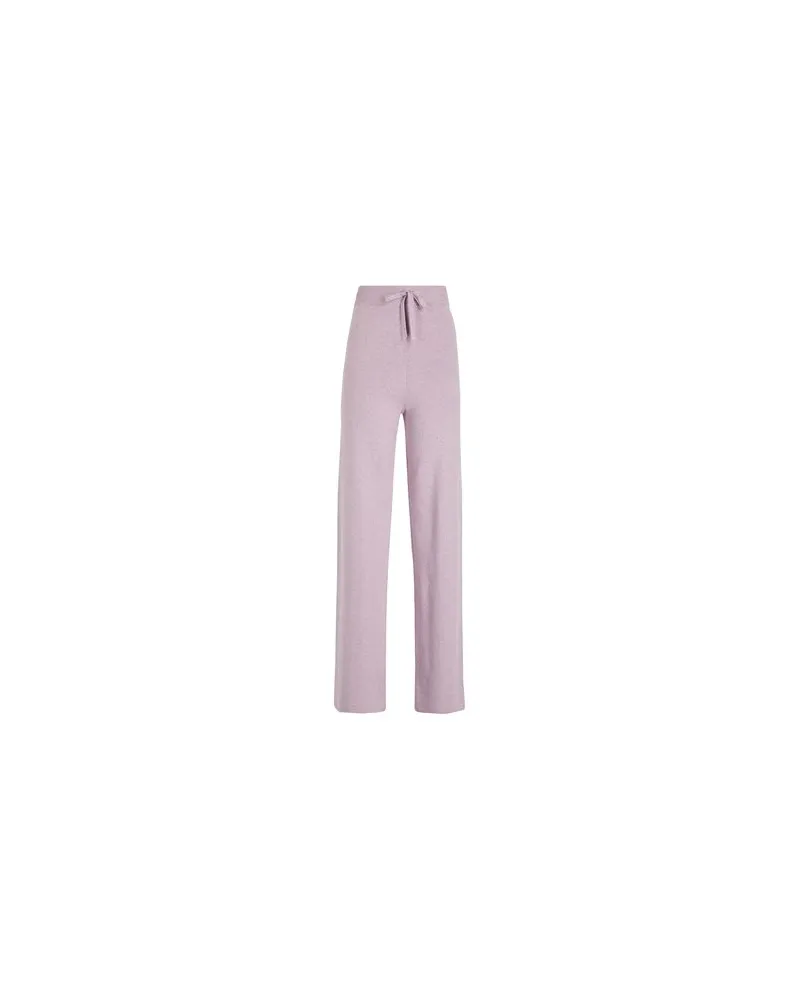 8 by Yoox KNIT STRAIGHT LEG PANTS  - HOSEN & RÖCKE - Hosenauf YOOX.COM Lila