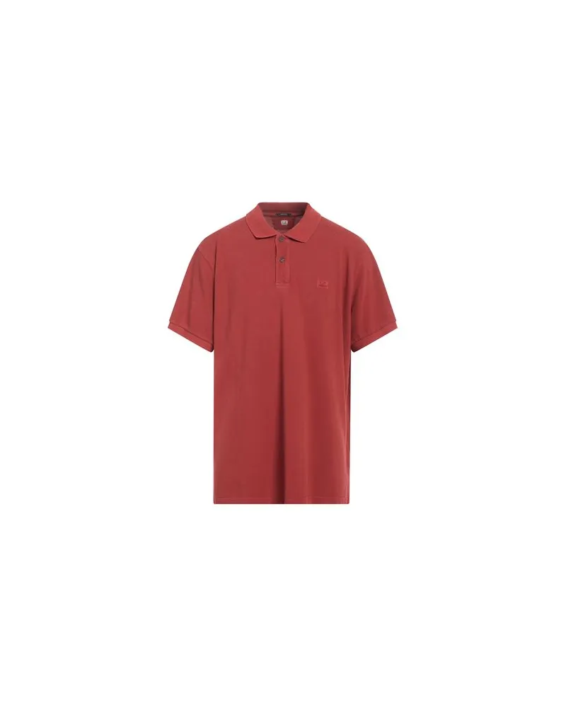 C.P. Company TOPS - Poloshirtsauf YOOX.COM Ziegelrot