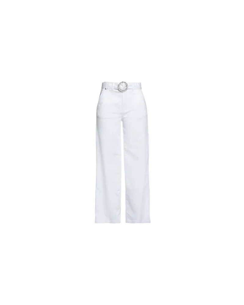 Liu Jo HOSEN & RÖCKE - Jeanshosenauf YOOX.COM Weiß