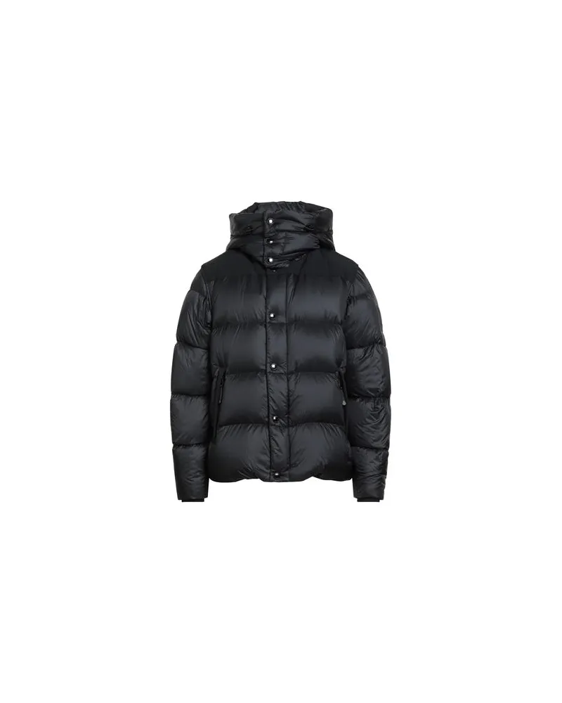 Burberry JACKEN & MÄNTEL - Pufferjacken & Daunenjackenauf YOOX.COM Schwarz