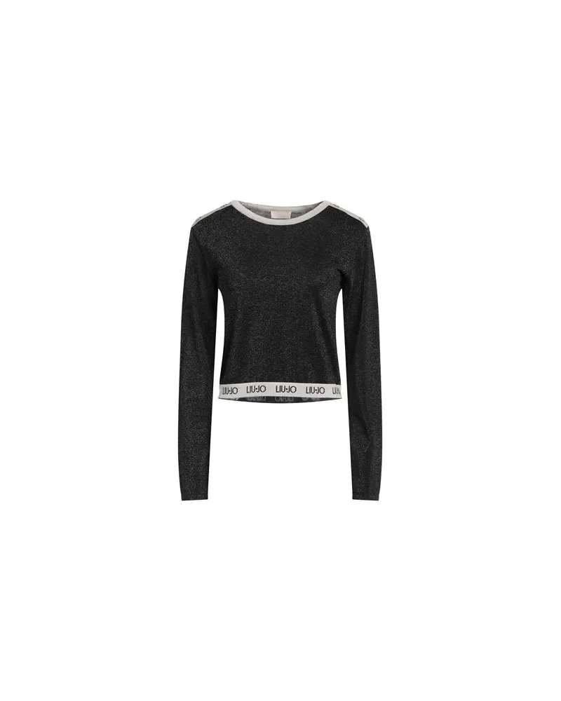 Liu Jo BETTER - STRICKWAREN - Pulloverauf YOOX.COM Schwarz