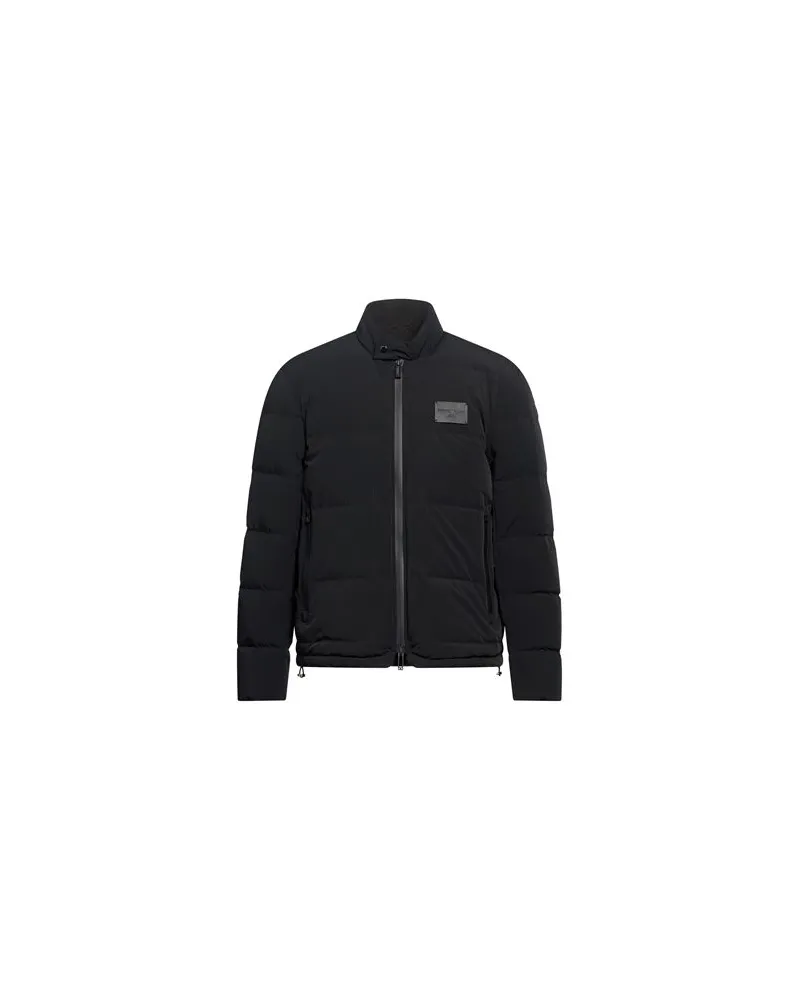 Emporio Armani JACKEN & MÄNTEL - Pufferjacken & Daunenjackenauf YOOX.COM Schwarz
