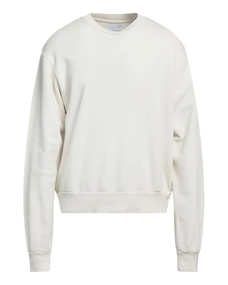 John Elliott + Co Sweatshirt Elfenbein