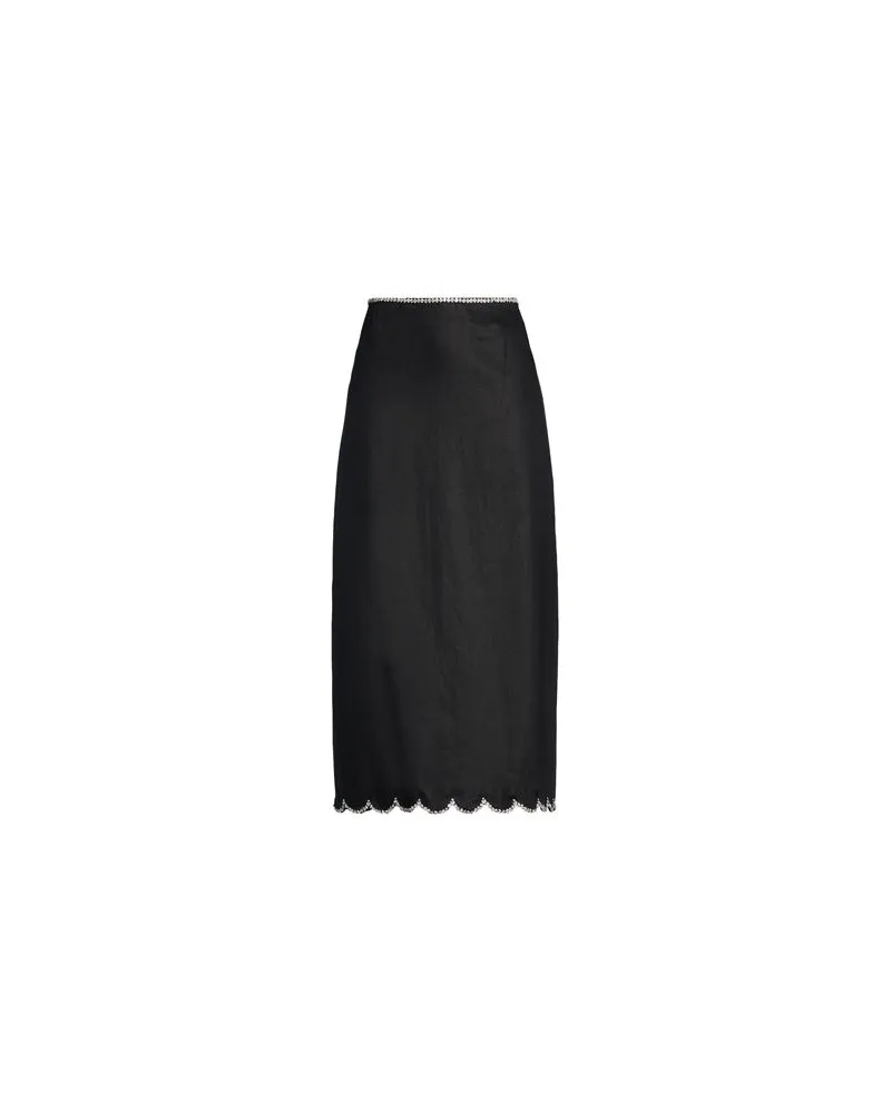 Zimmermann HOSEN & RÖCKE - Midi-Röckeauf YOOX.COM Schwarz