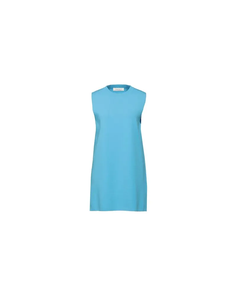 Kaos KLEIDER - Mini-Kleiderauf YOOX.COM Azurblau