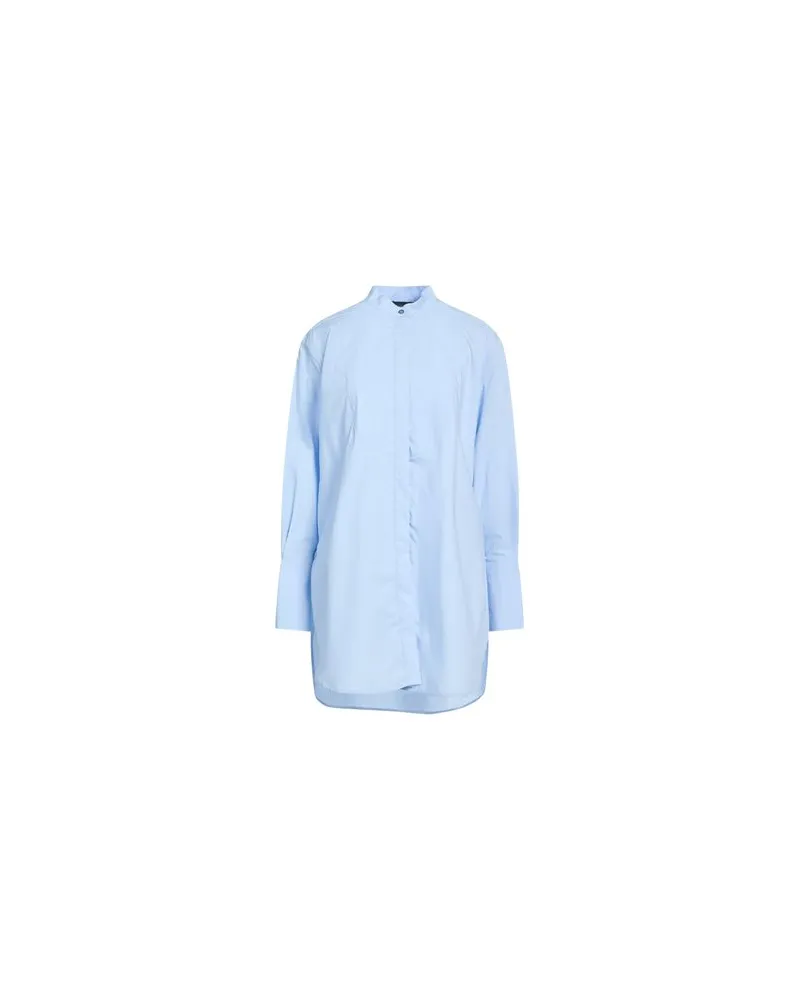 Emporio Armani TOPS - Hemdenauf YOOX.COM Hellblau