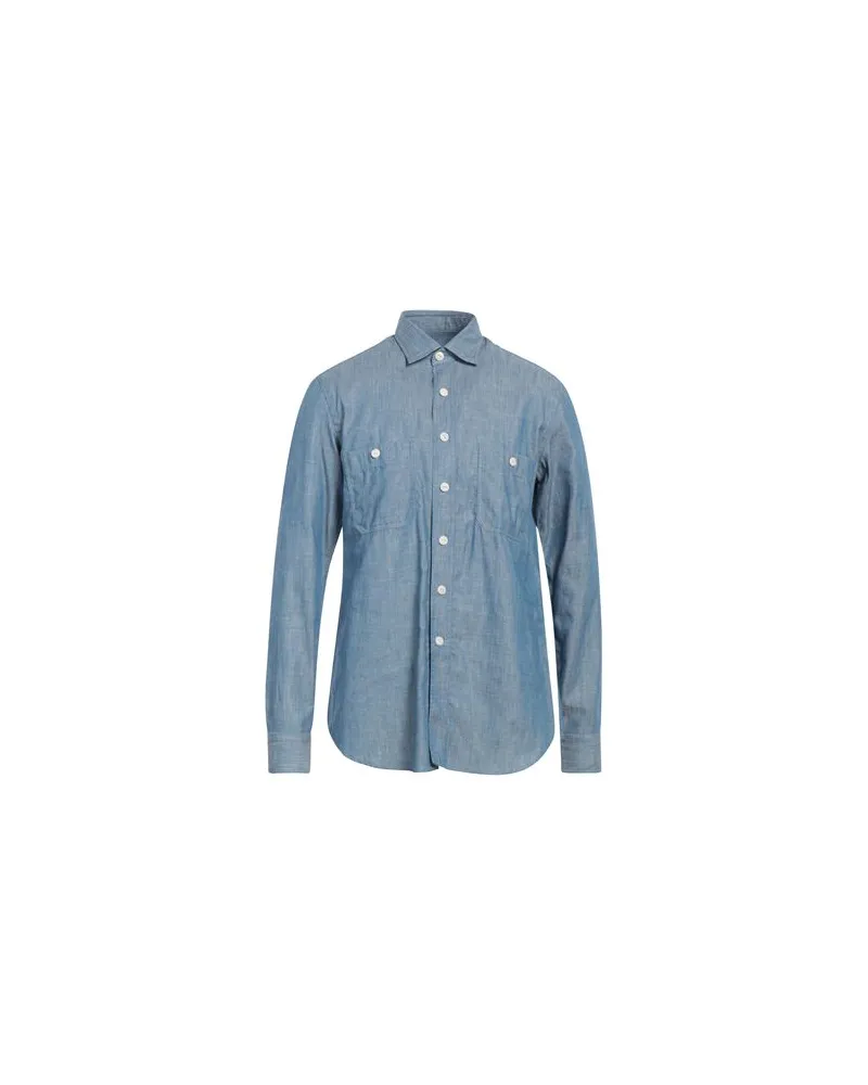 Salvatore Piccolo TOPS - Hemdenauf YOOX.COM Blau