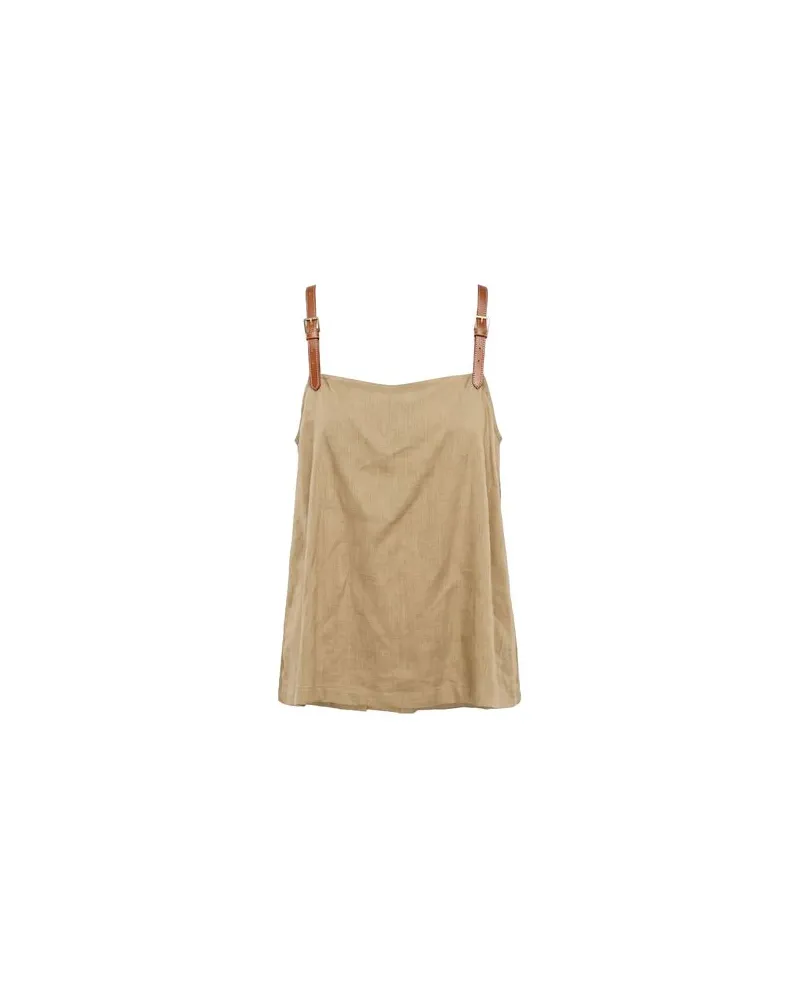 Semicouture TOPS - Topsauf YOOX.COM Khaki