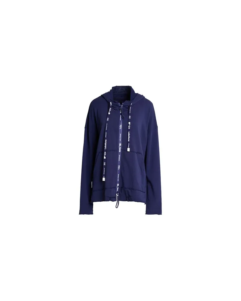 Black Label TOPS - Sweatshirtsauf YOOX.COM Marineblau
