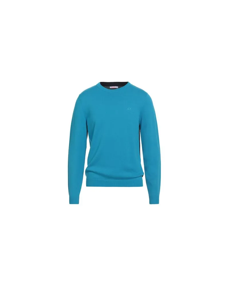 Sun68 STRICKWAREN - Pulloverauf YOOX.COM Azurblau