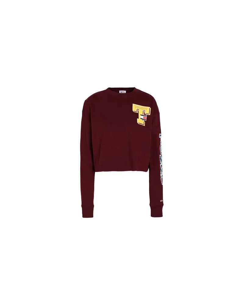 Tommy Hilfiger TOPS - T-shirtsauf YOOX.COM Bordeaux