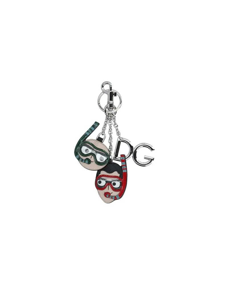 Dolce & Gabbana Kleinlederwaren - Schlüsselanhängerauf YOOX.COM Hellrosa