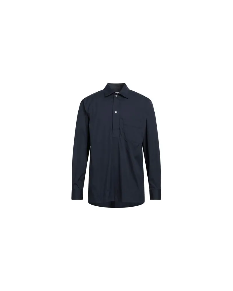 Aglini TOPS - Hemdenauf YOOX.COM Nachtblau