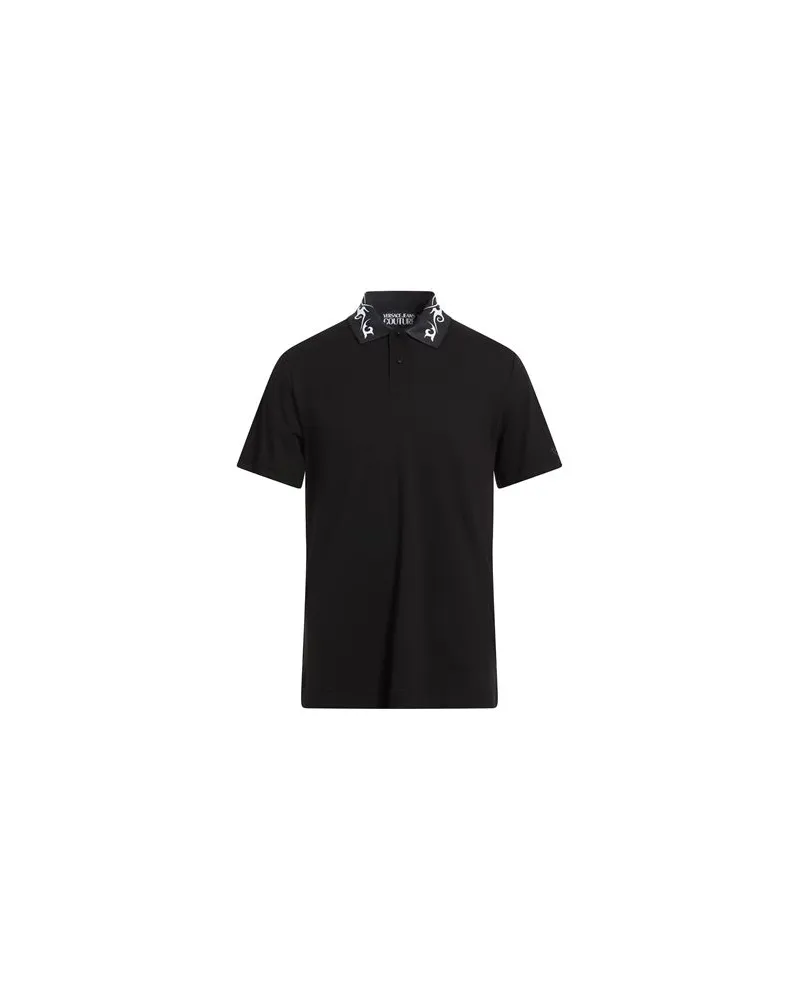 Versace Jeans TOPS - Poloshirtsauf YOOX.COM Schwarz