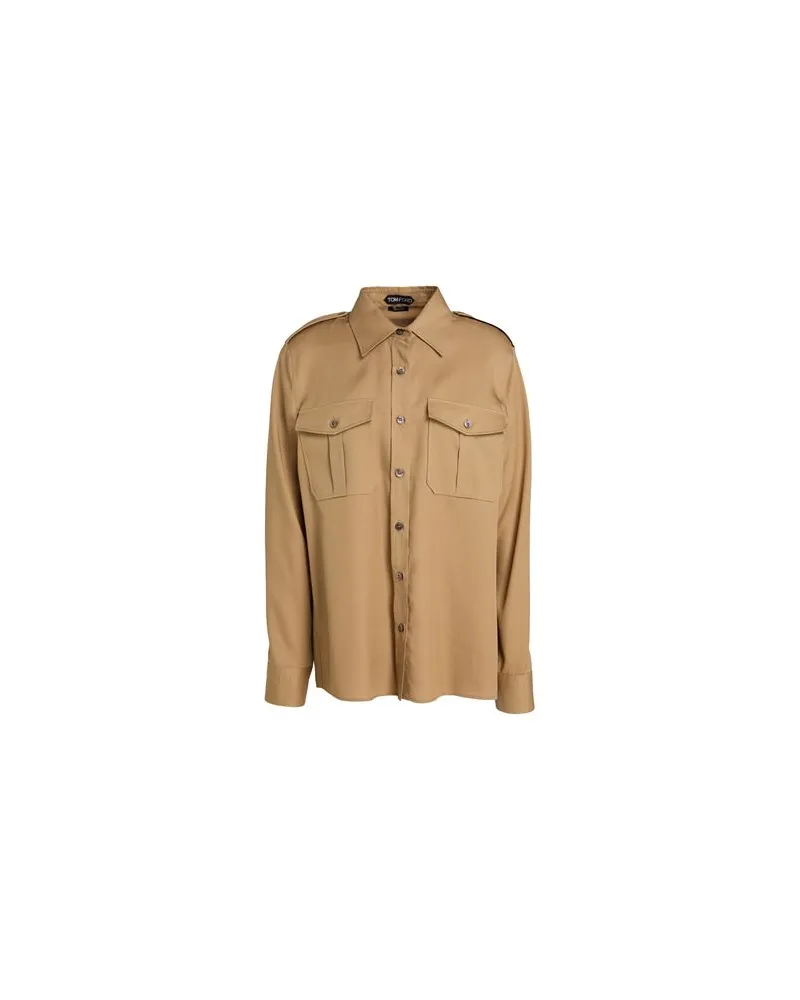 Tom Ford TOPS - Hemdenauf YOOX.COM Kamel