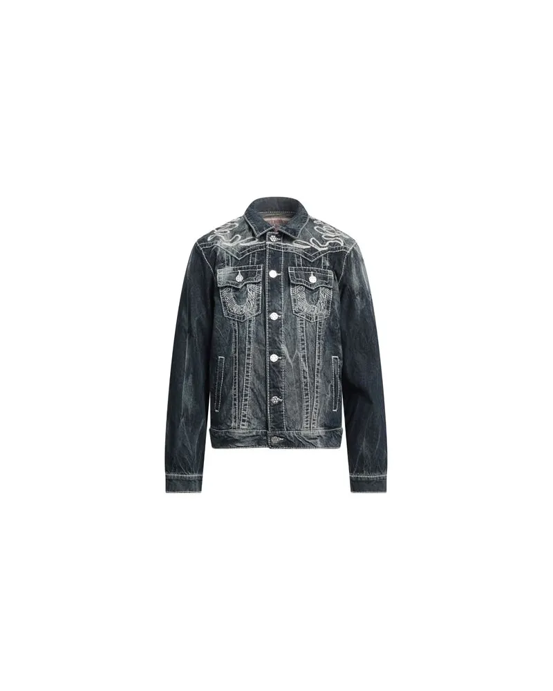 True Religion JACKEN & MÄNTEL - Jeansjacken/Mäntelauf YOOX.COM Blau