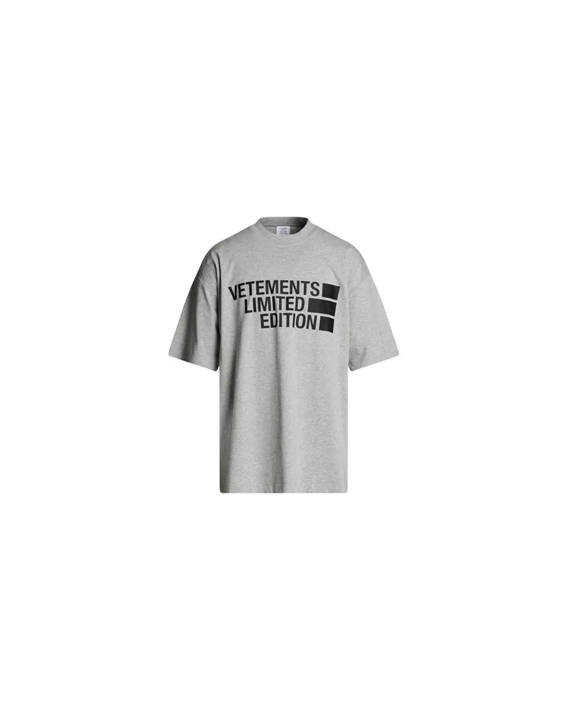 VETEMENTS TOPS - T-shirtsauf YOOX.COM Hellgrau