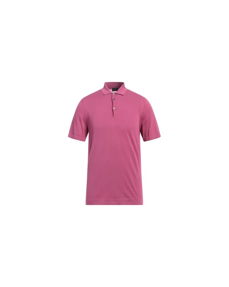 Drumohr  TOPS - Poloshirtsauf YOOX.COM Magenta