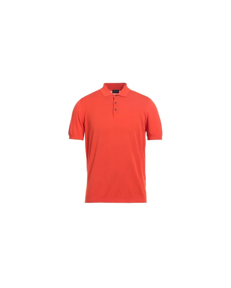 Drumohr  TOPS - Poloshirtsauf YOOX.COM Tomatenrot