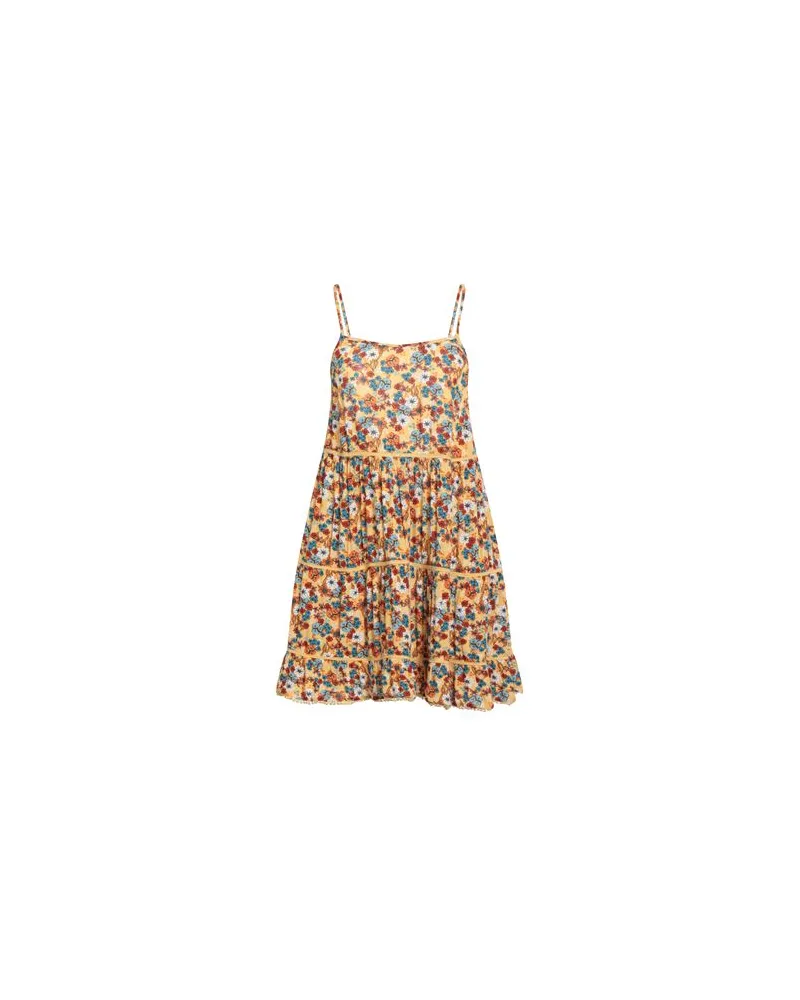 Superdry. KLEIDER - Mini-Kleiderauf YOOX.COM Gelb