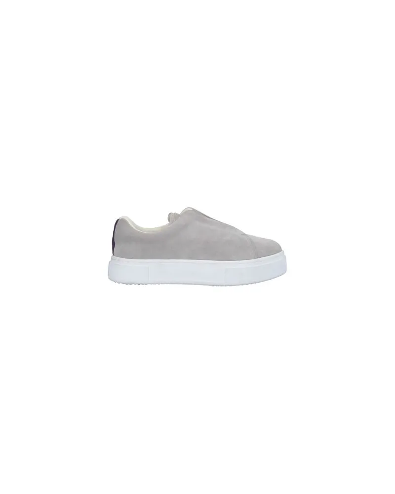 Eytys doja s-o suede	 - SCHUHE - Sneakersauf YOOX.COM Hellgrau
