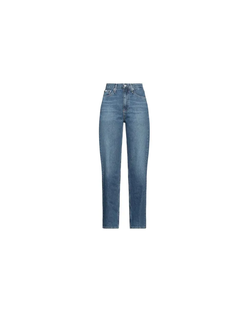 Calvin Klein HOSEN & RÖCKE - Jeanshosenauf YOOX.COM Blau