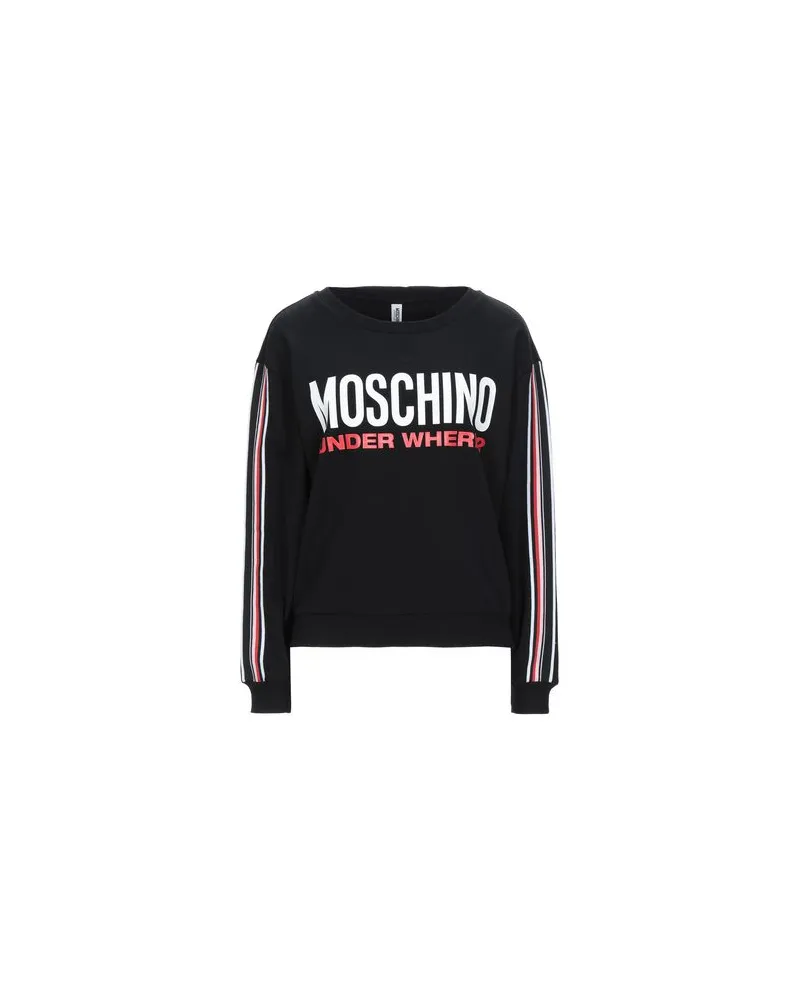 Moschino UNDERWEAR - TOPS - Sweatshirtsauf YOOX.COM Schwarz