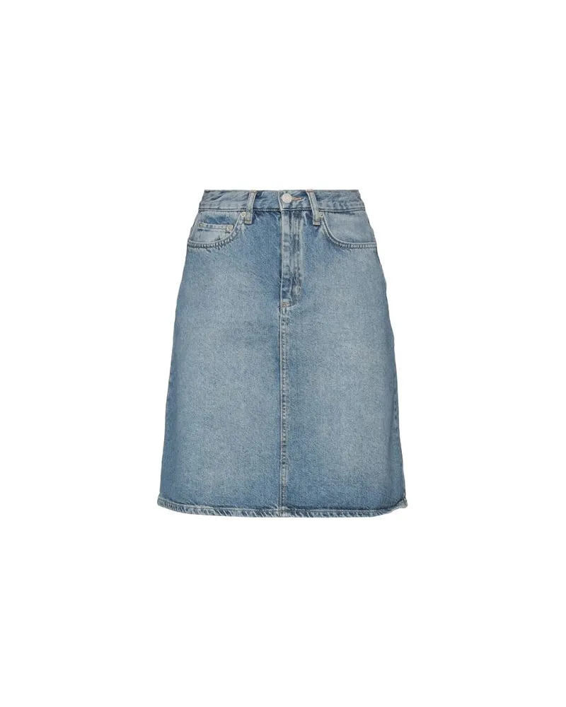 Wood Wood HOSEN & RÖCKE - Jeansröckeauf YOOX.COM Blau