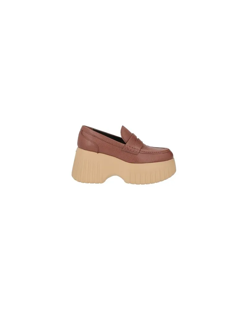 Hogan SCHUHE - Mokassinsauf YOOX.COM Braun