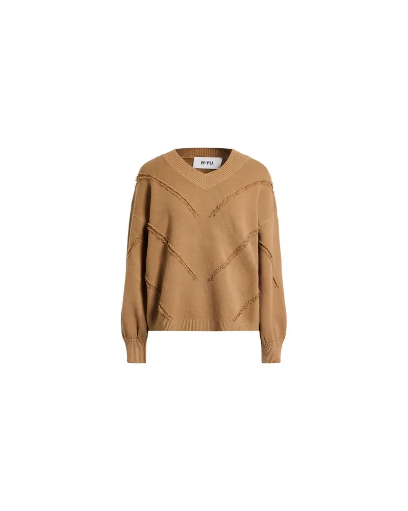 B.yu STRICKWAREN - Pulloverauf YOOX.COM Kamel
