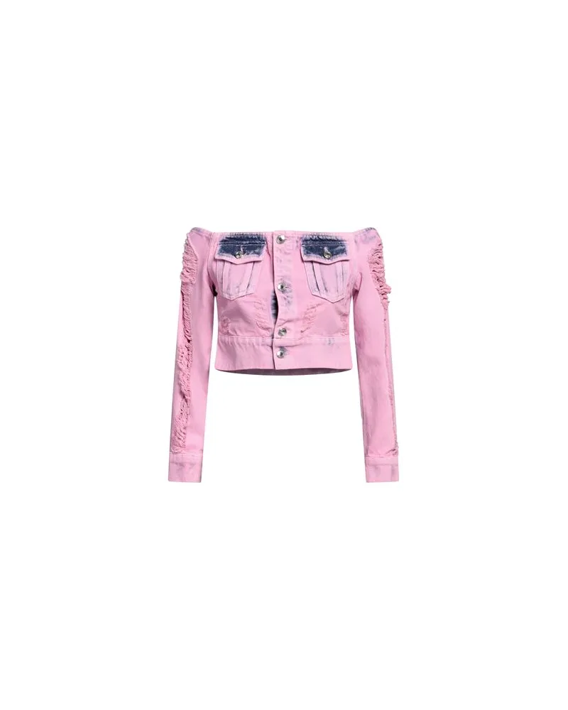 GCDS JACKEN & MÄNTEL - Jeansjacken/Mäntelauf YOOX.COM Rosa