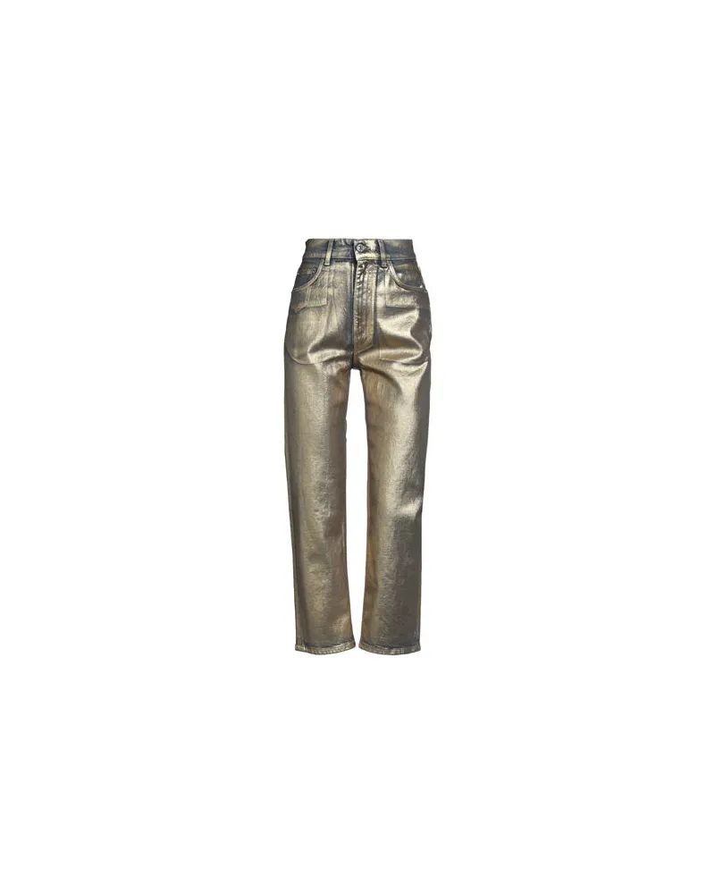 Mauro Grifoni HOSEN & RÖCKE - Jeanshosenauf YOOX.COM Gold