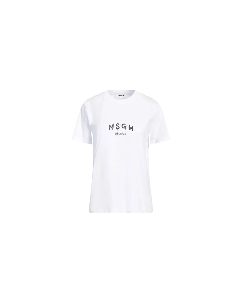 MSGM TOPS - T-shirtsauf YOOX.COM Weiß