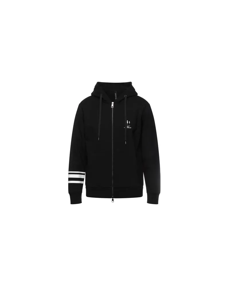 Neil Barrett TOPS - Sweatshirtsauf YOOX.COM Schwarz