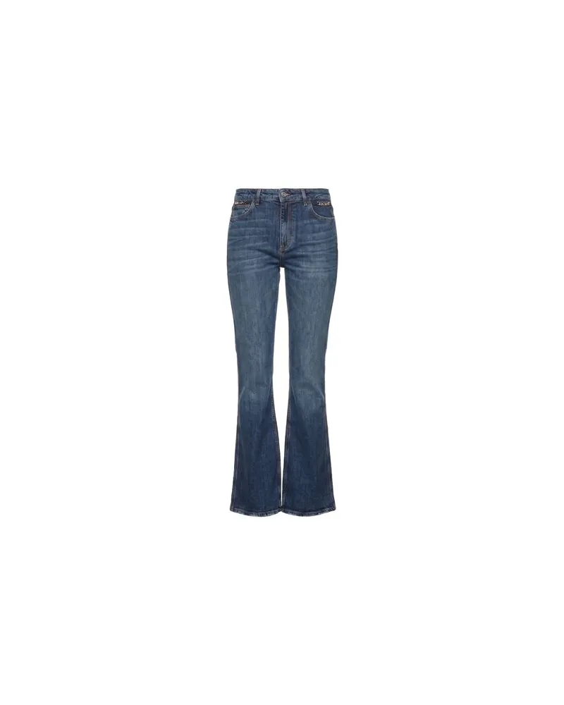 Maje HOSEN & RÖCKE - Jeanshosenauf YOOX.COM Blau