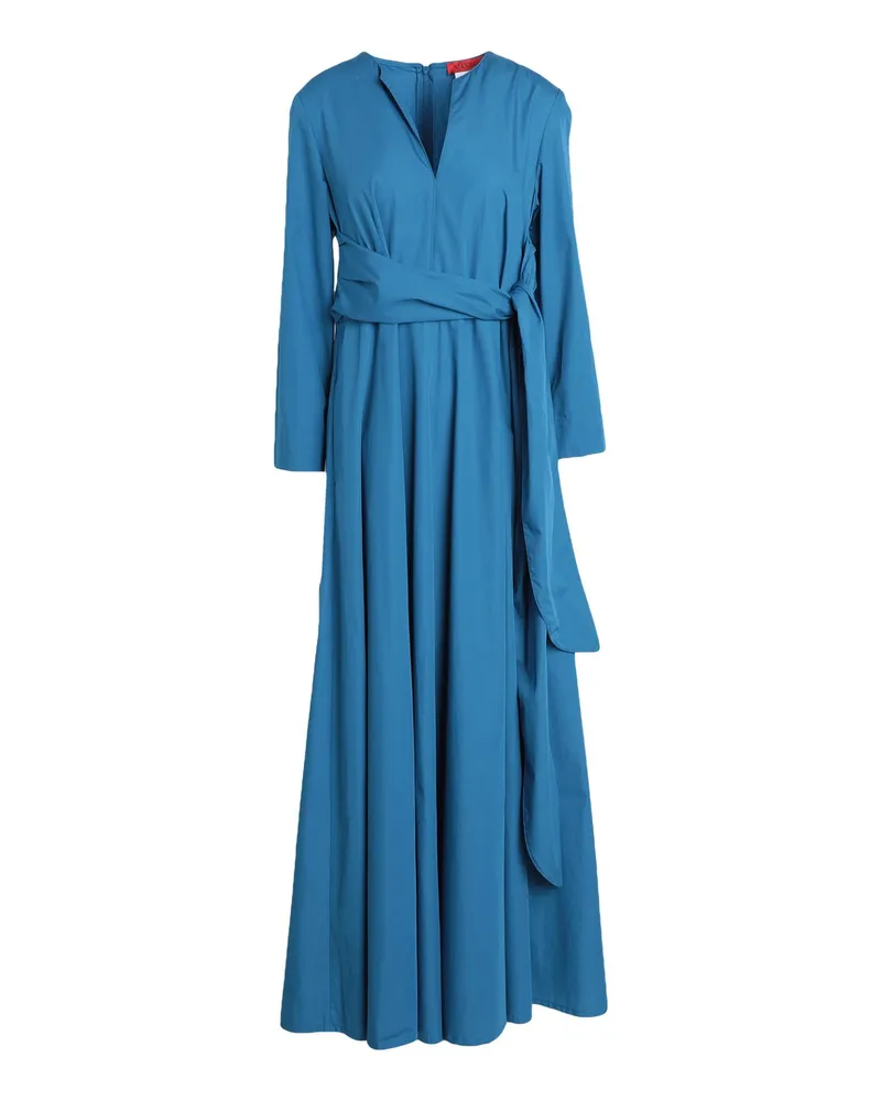 MAX&Co. Maxi-Kleid Azurblau