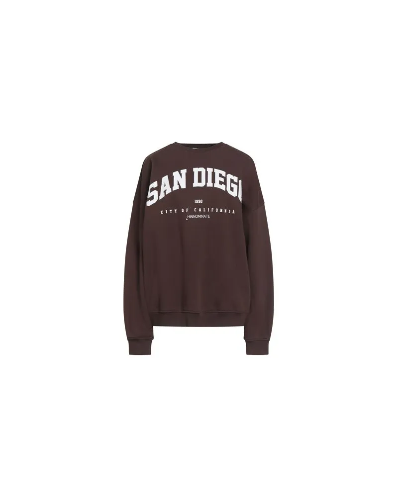 HINNOMINATE TOPS - Sweatshirtsauf YOOX.COM Schokobraun