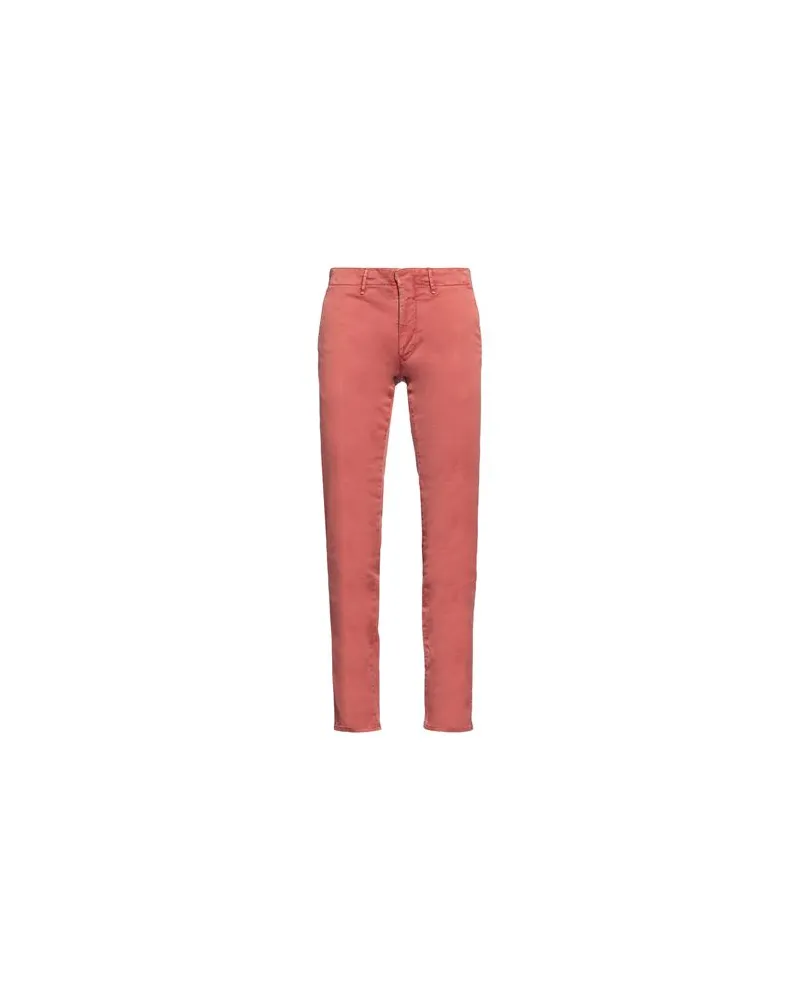 Incotex SLACKS BY SLOWEAR - HOSEN & RÖCKE - Hosenauf YOOX.COM Ziegelrot