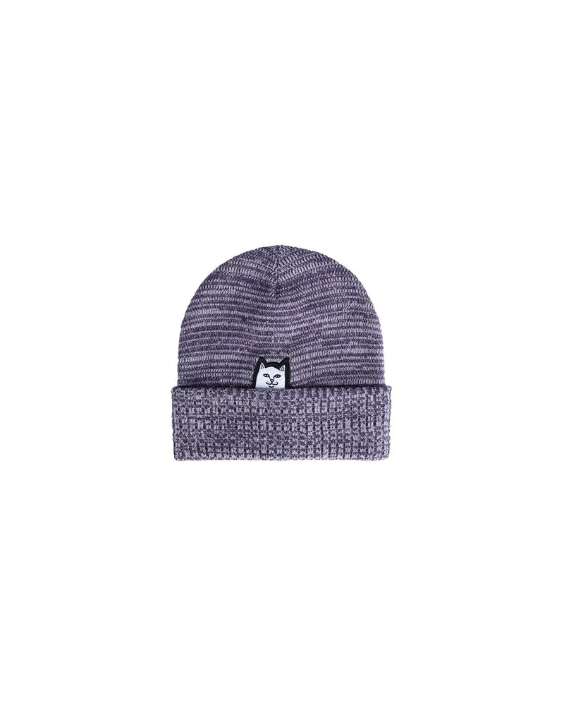 Ripndip Lord Nermal Marled Beanie  - Lord Nermal Marled Beanie - ACCESSOIRES - Mützen & Hüteauf YOOX.COM Violett