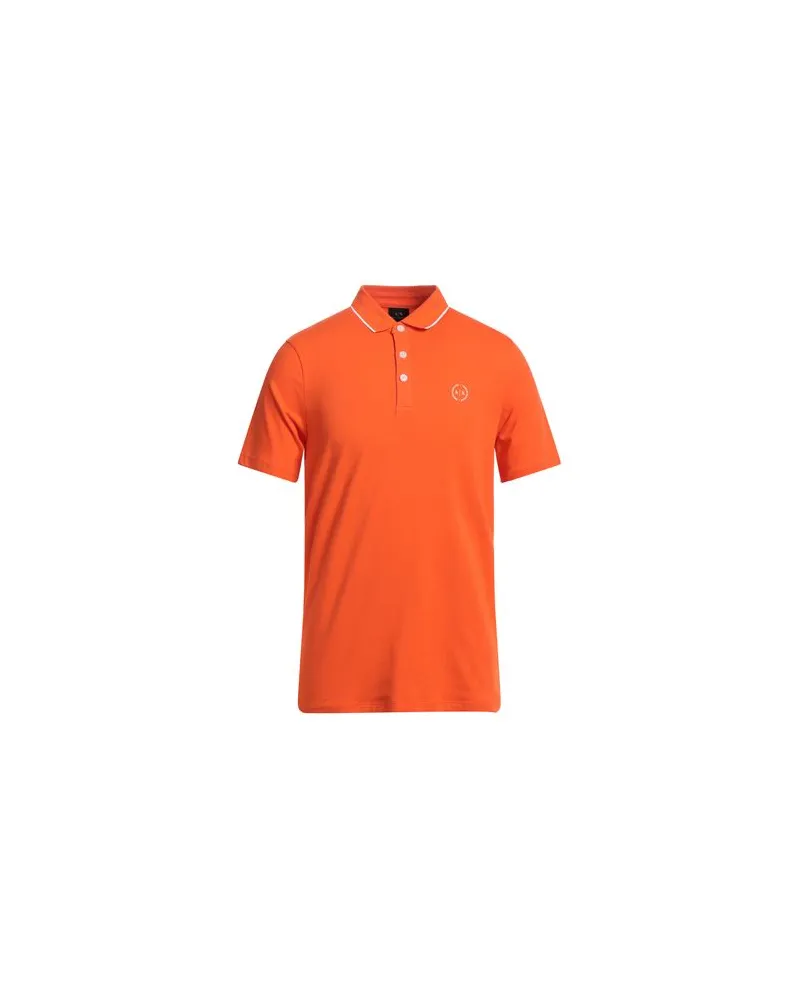 Armani Exchange TOPS - Poloshirtsauf YOOX.COM Orange