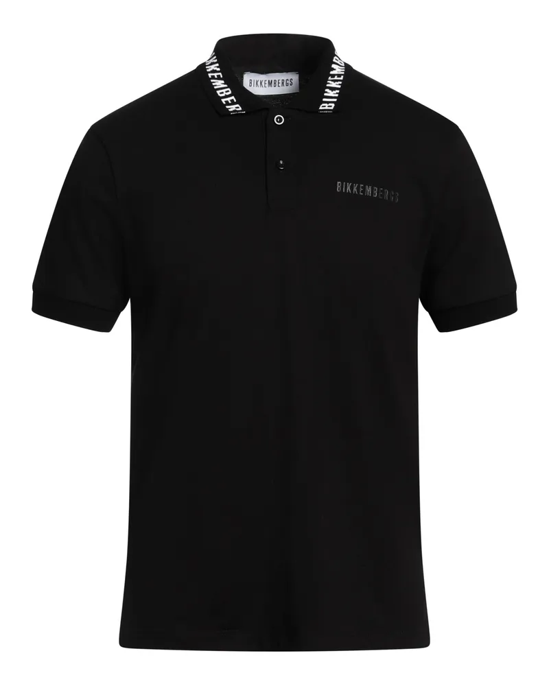 Bikkembergs Poloshirt Schwarz