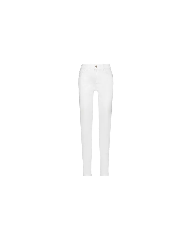 Frankie Morello HOSEN & RÖCKE - Jeanshosenauf YOOX.COM Weiß