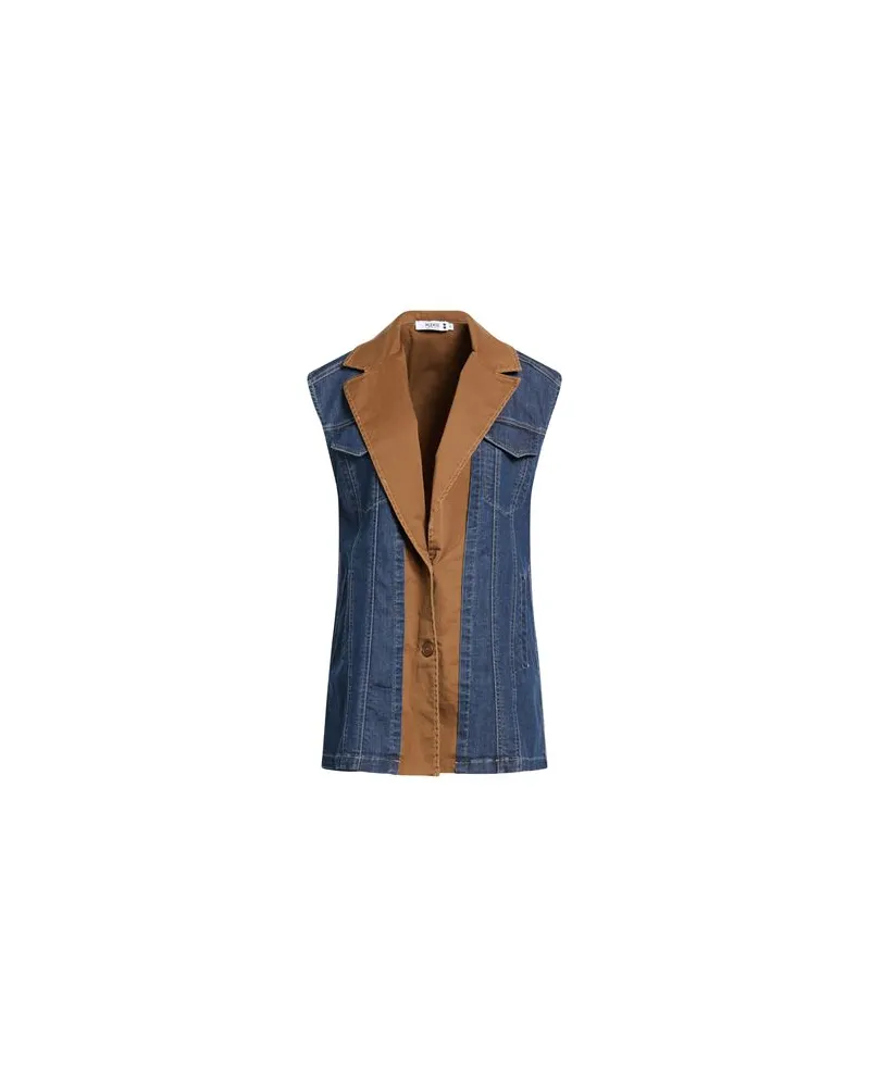 Please JACKEN & MÄNTEL - Jeansjacken/Mäntelauf YOOX.COM Blau