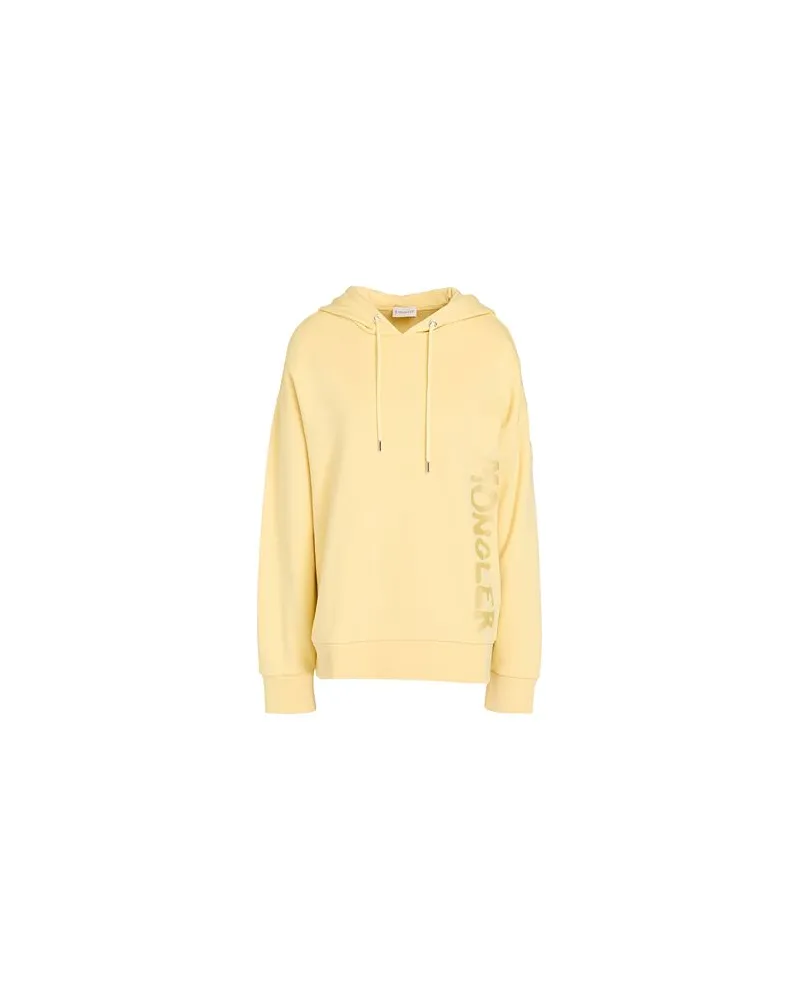 Moncler TOPS - Sweatshirtsauf YOOX.COM Pastellgelb